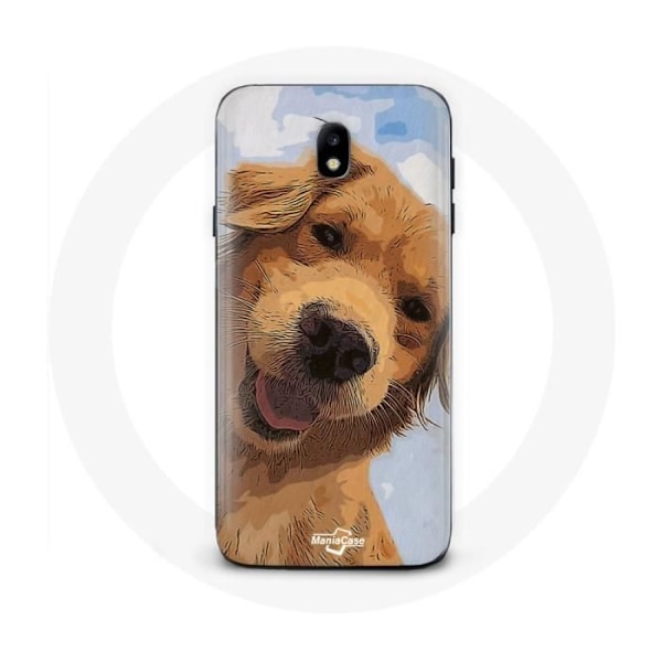 Mobilskal för Samsung Galaxy J5 2017 Golden Retriever hundras