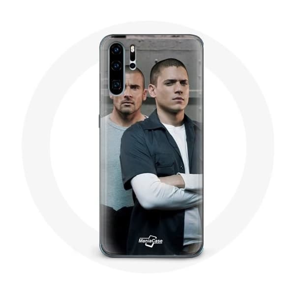 Coque pour Huawei P30 Prison Break Michael Scofield et Lincoln Burrows