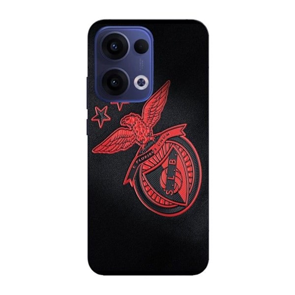 Mobilskal - Maniacase - Oppo Reno 13 5G - SLB Benfica - Silikon - Flexibel Svart