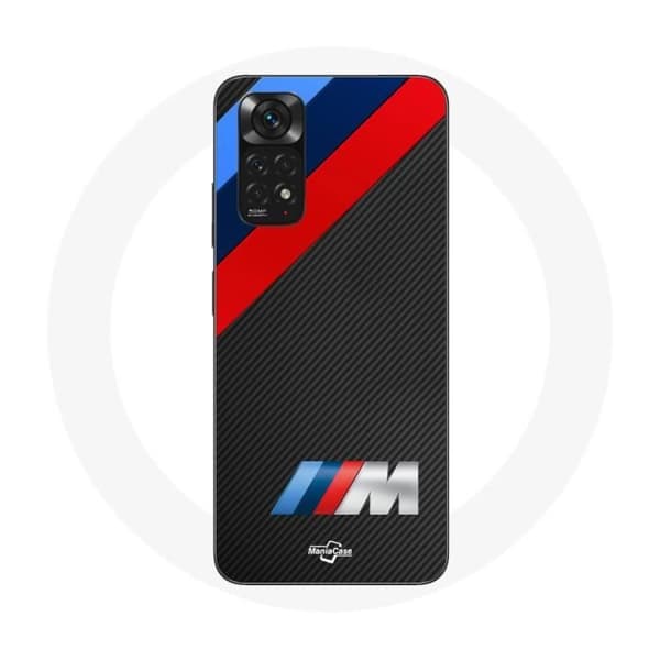 Cover til Xiaomi Redmi Note 11S BMW M Logo i carbon