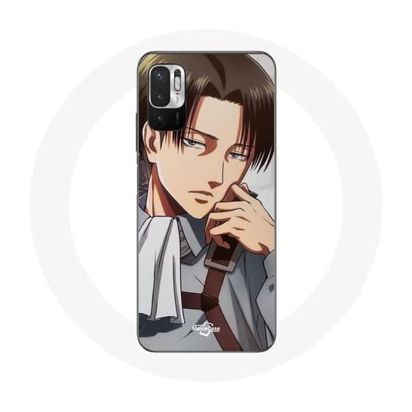 Coque pour Xiaomi Poco M3 Pro Attack on Titan Levi Ackerman Manga