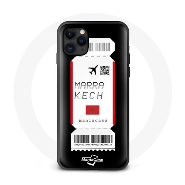 iPhone 11 Pro cover flybillet Marrakech
