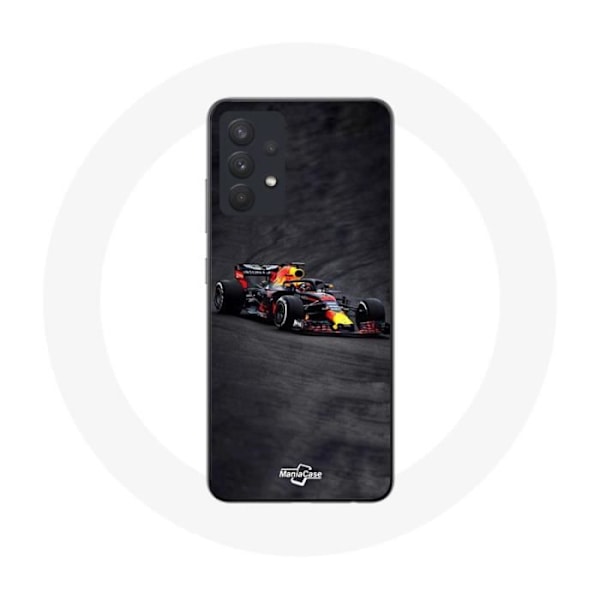 Coque Samsung Galaxy A13 5G Formule 1 Max Verstappen F1 svart röd och gul
