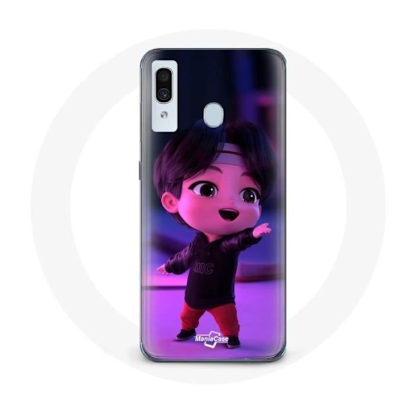 Coque för Samsung Galaxy A20e BTS TinyTAN Jin Animation