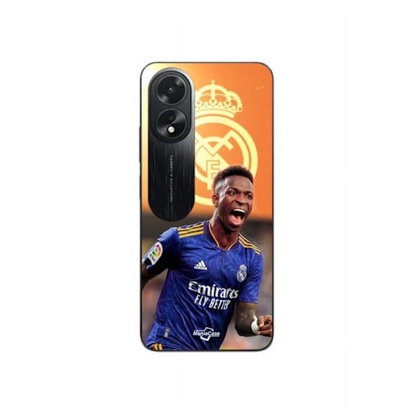 Coque - Maniacase - Oppo A38 - Bakgrundsbild - Blå och gul - Mjuk blått och gult