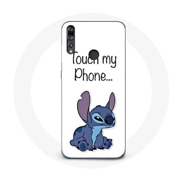 Skal för Huawei P30 Lite Lilo och Stitch söt Vit bakgrund