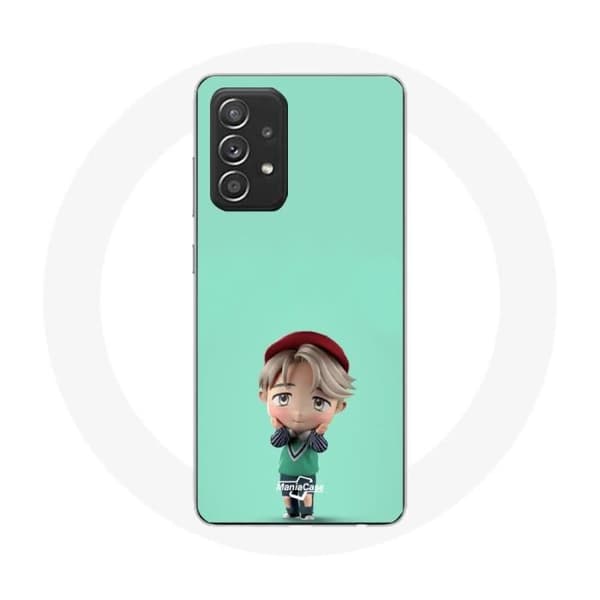 Samsung Galaxy A52 BTS TinyTAN - Animaatio Jimin - Kuoret