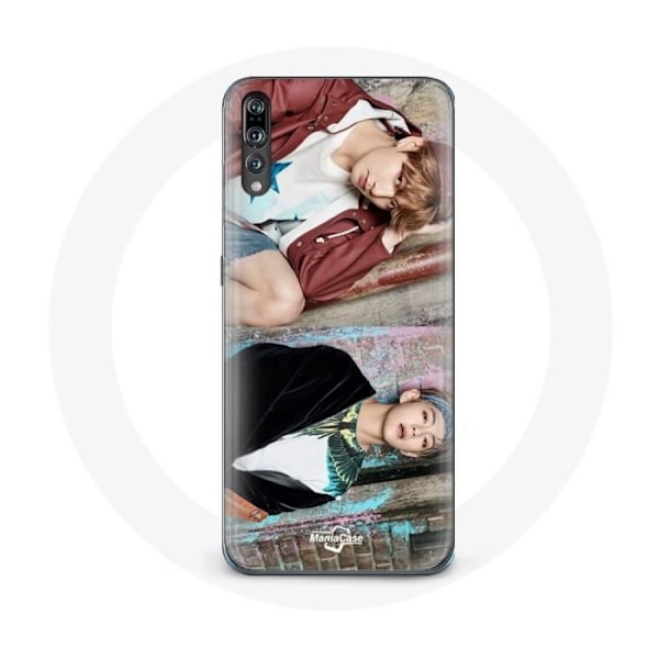 Coque för Huawei P20 BTS Kim Taehyung och Jungkook Taekook Teaser Not Today You Never Walk Alone