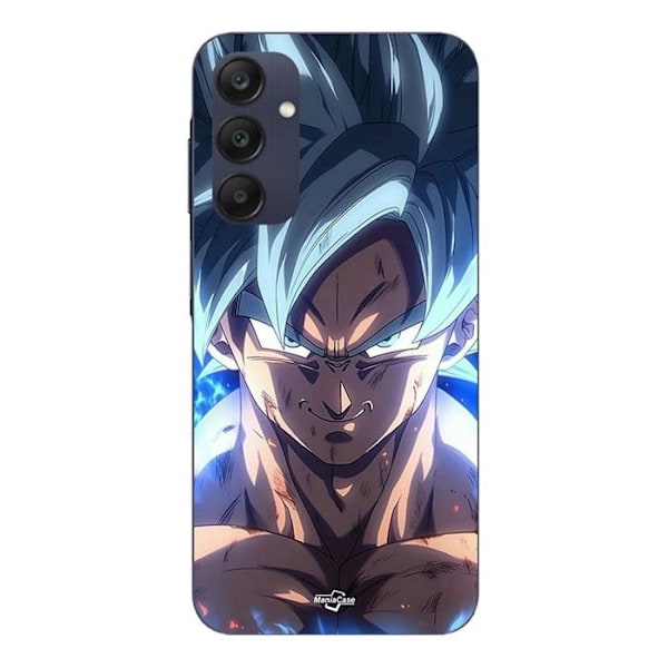 Coque - Maniacase - Samsung Galaxy A25 - Dragon Ball Z GOKU - Silikon - Mjuk - Svart