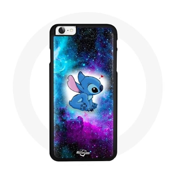 Skydd för Iphone SE 2020 - Maniacase - Stitch Ohana - Mjuk - Färgglad - Unisex Färgad