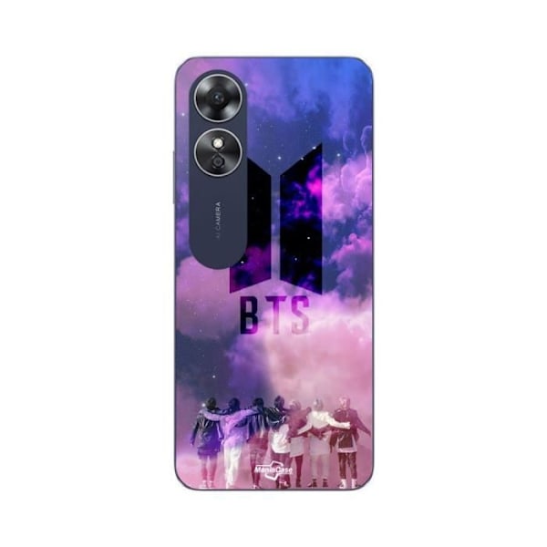 Coque Oppo A17 bts grupp musik av kpop logotyp Maniacase