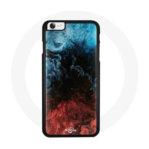 Iphone 6 Turquoise Liquid Art Cover