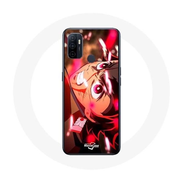 Coque för Oppo A53 Tanjiro Demon Slayer Kimetsu no Yaiba i ilska