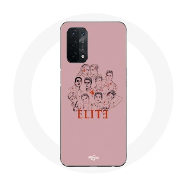 Coque för Oppo A74 Elite Säsong 5 Affisch karaktärer Fanart Logotyp