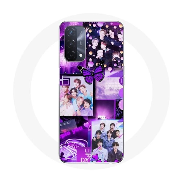 Coque - Maniacase - Oppo A93 5G - BTS Koncept - Mjuk - Silikon - Svart svart