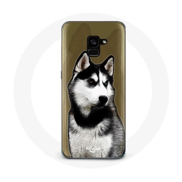Coque för Samsung Galaxy A8 Plus Siberian Husky