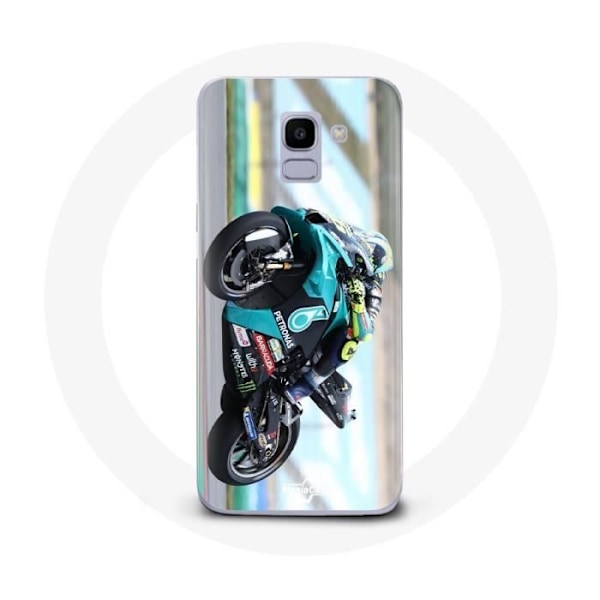 Coque för Samsung Galaxy A8 2018 Valentino Rossi motorcykelförare