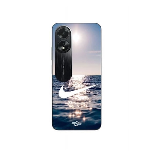 Coque Oppo A38 nike-logotyp vit sol maniakåsa
