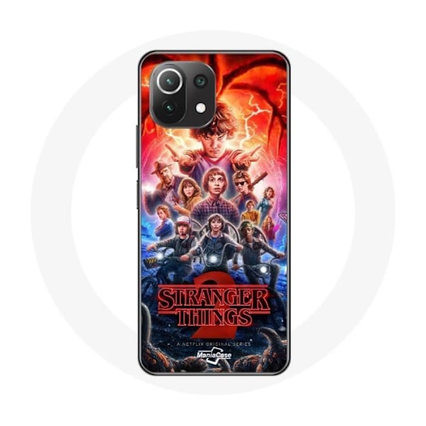 Coque för Xiaomi Mi 11 Lite Stranger Things Affisch Säsong 2