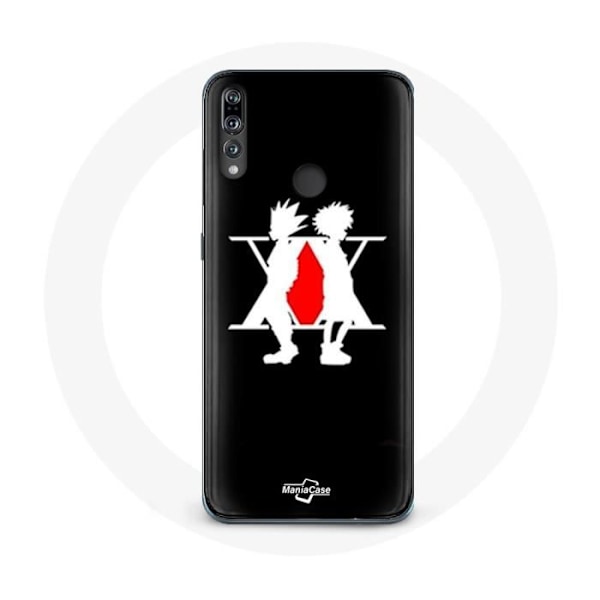 Coque - Hunter x Hunter - Huawei P30 Lite - Mjuk - Svart - Manga Logotyp Svart