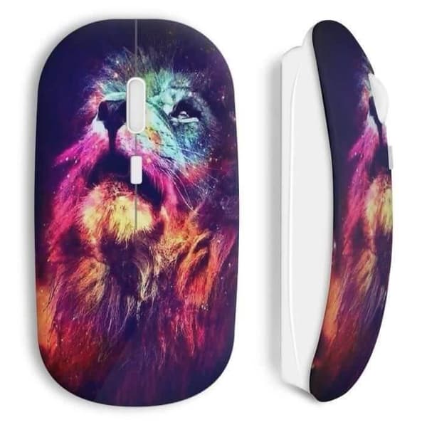 Trådløs multicolor mus Lion