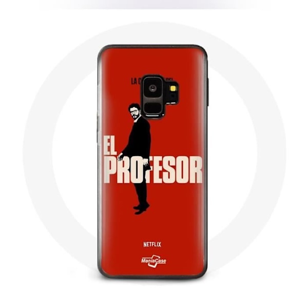 Coque för Samsung S9 plus La Casa De Papel El profesor teckning