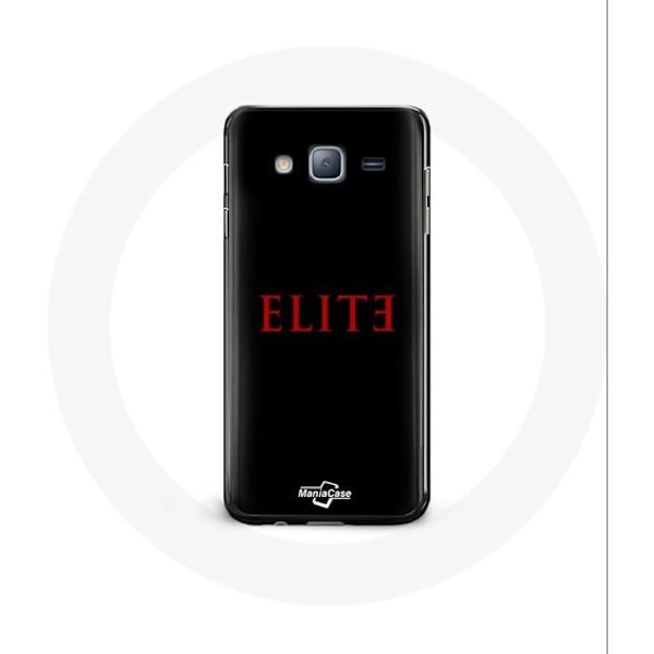 Coque för Samsung Galaxy J5 Elite Säsong 5 Logotyp Röd Svart Bakgrund