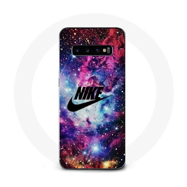 Coque Maniacase för Samsung Galaxy S10 Plus nike-logotyp svart stilren rosa klar lila blå svart