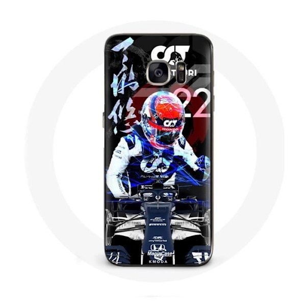 Coque för Samsung Galaxy S6 edge Formel 1 Yuki Tsunoda japansk F1-förare