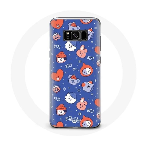 Mobilskal för Samsung Galaxy S8 Plus BTS Bangtan Sonyeondan BT21 Jul 2023
