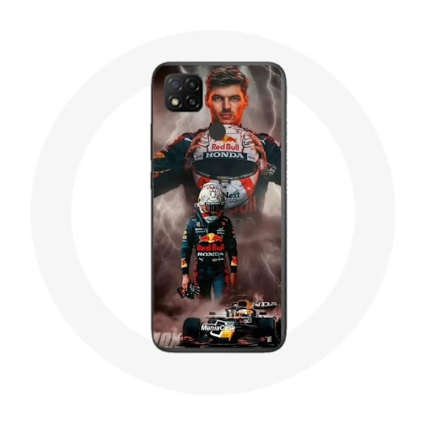 Skydd för Xiaomi Redmi 9C Formel 1 Max Verstappen F1-hjälm - Maniacase