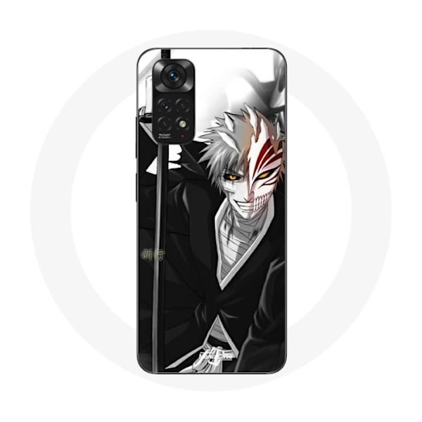 Coque för Xiaomi Redmi Note 11S Bleach manga Ichigo Kurosaki svärd