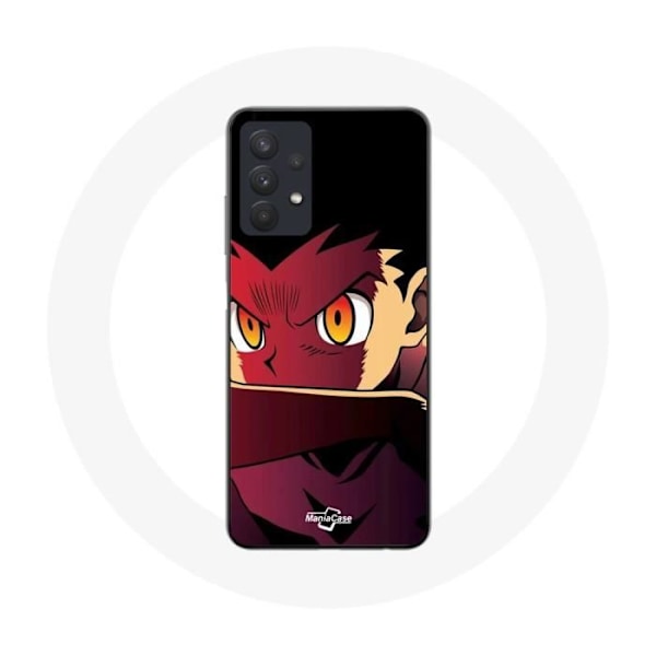 Coque - Maniacase - Samsung Galaxy A32 5G - Svart - Hunter x Hunter - Mjuk svart