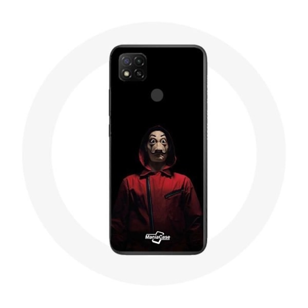 Coque - Xiaomi - Redmi 9C - La casa de papel - Mjuk - Svart Svart