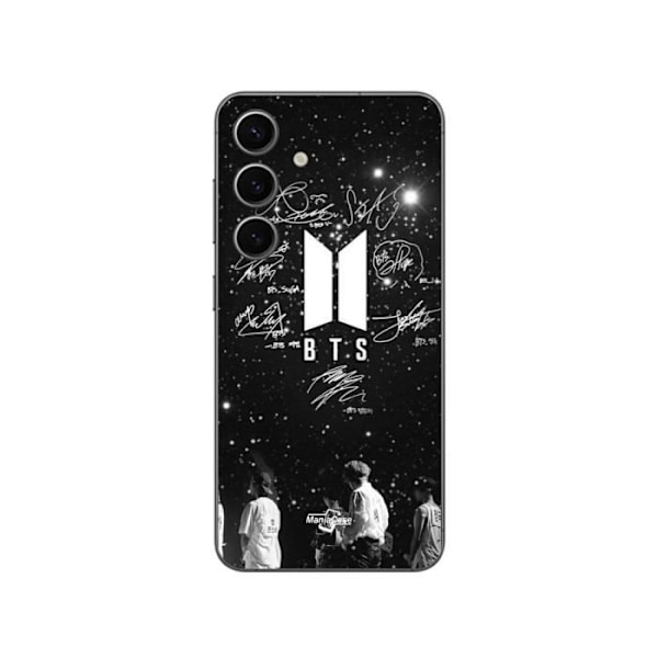 Coque - Maniacase - Samsung Galaxy S24 Plus - Svart - BTS-signatur stjärnklar natt - Mjuk
