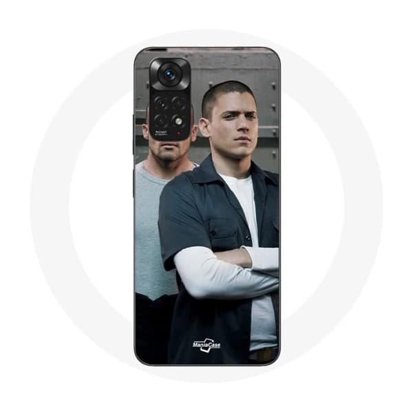 Skydd för Xiaomi Redmi Note 11 4G Prison Break Michael Scofield och Lincoln Burrows