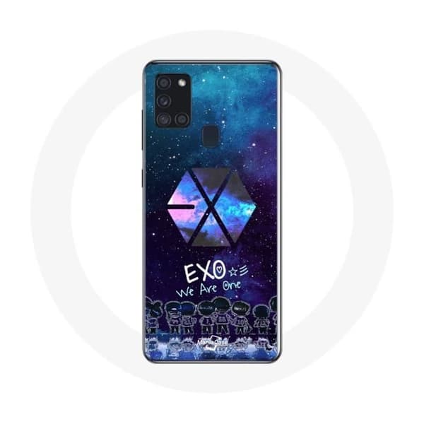 Skydd för Samsung Galaxy A21S Exo Grupp K-pop Logotyp vi är ett
