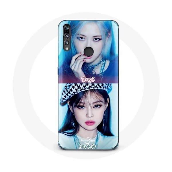 Coque för Huawei P30 Lite Blackpink K-pop Grupp Flickor Jennie och Rosé Lovesick girls poster albumet