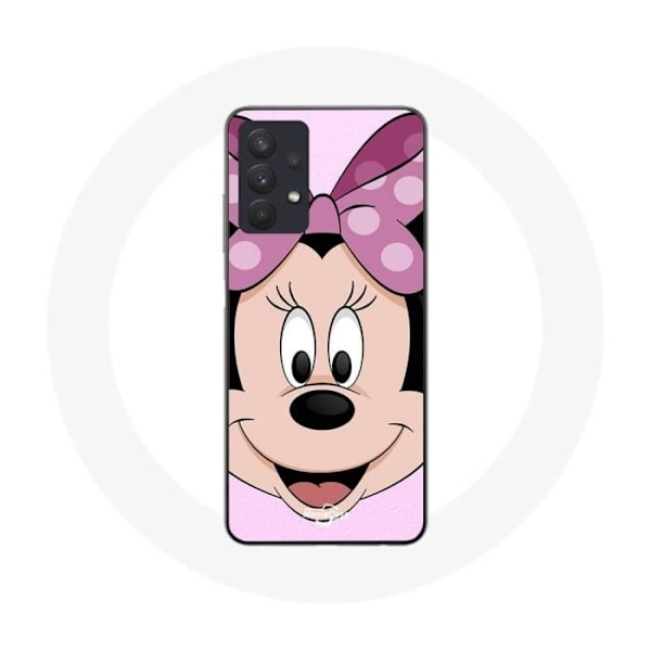 Coque Maniacase för Samsung Galaxy A32 4G Minnie Mouse Tecknad rosa