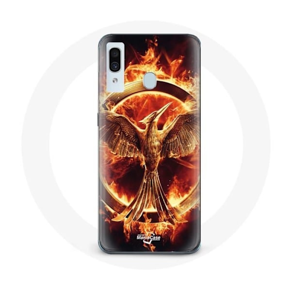 Coque för samsung galaxy A30 Hunger Games Film Logotyp