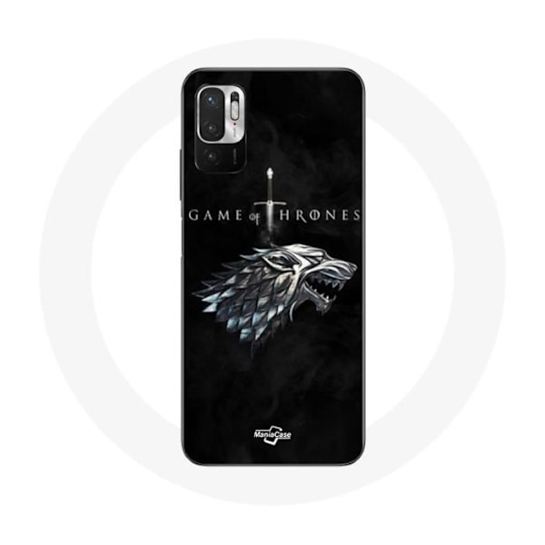Coque för Xiaomi Redmi Note 10T 5G Game of Thrones Säsong 8 Iron Throne Stark-husets logotyp
