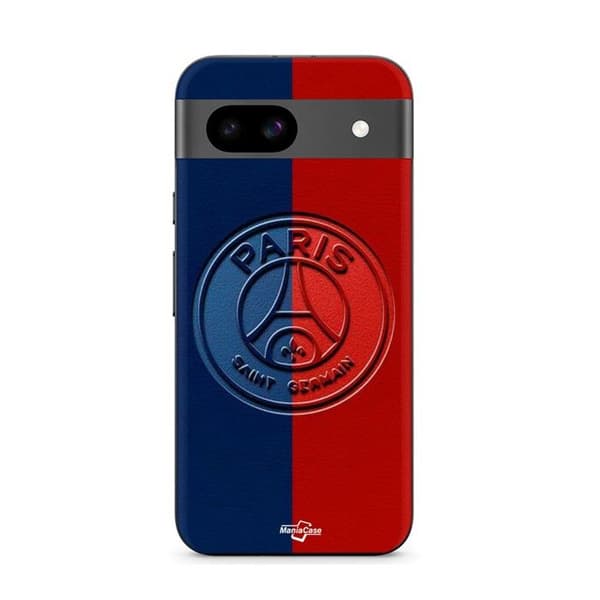 Kuori Google Pixel 8a PSG Paris Saint Germain -logolla svart