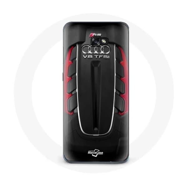 Cover til Samsung Galaxy A3 2016 Audi RS Rød Logo