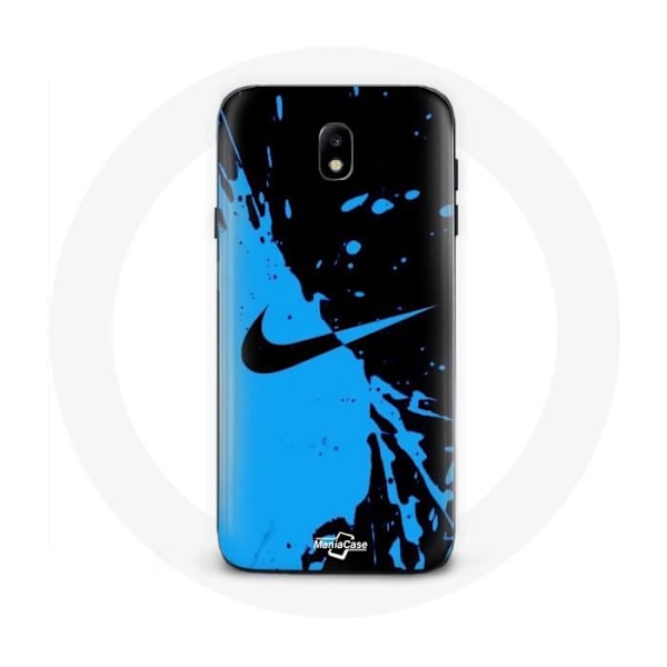 Skydd för Samsung Galaxy S5 Nike-logotyp Blå och Svart