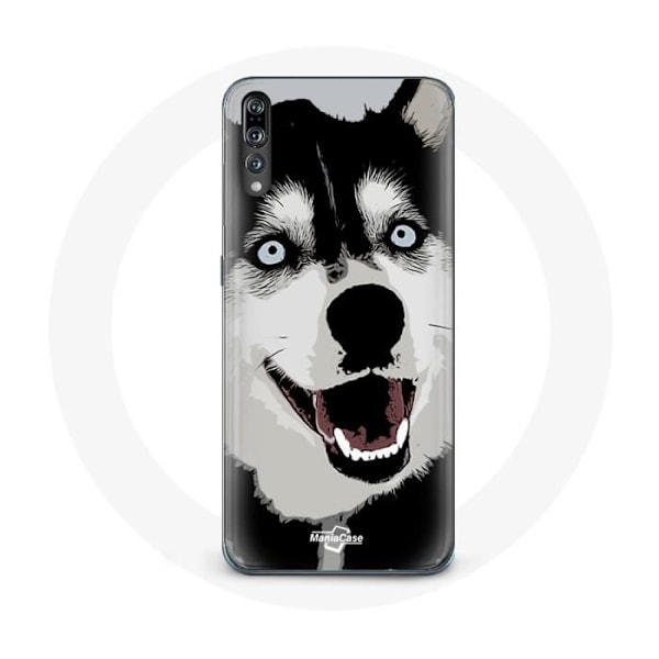 Coque för Huawei P20 Husky från Sibirien Blå Ögon
