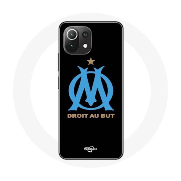 Coque - Olympique de Marseille - Xiaomi Mi 11 Lite - Souple - Svart - Skydd Svart