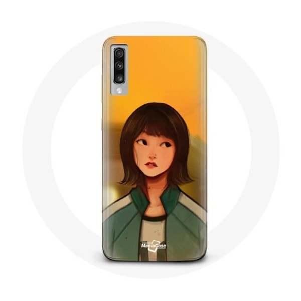 Coque för Samsung Galaxy A50 Squid Game Ji Yeong Nummer 240