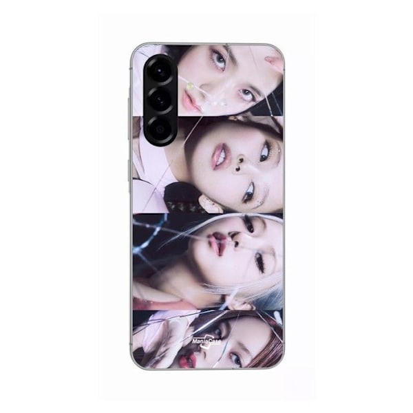 Coque för Samsung Galaxy A56 blackpink grupp lisa jennie jisoo rosé Maniacase Svart