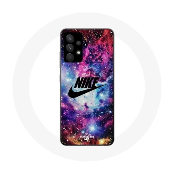 Coque för Samsung Galaxy A13 4G / A13 4G Lite Nike-logotyp Färgglad rymd