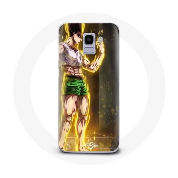 Coque pour Samsung Galaxy A8 2018 Hunter x Hunter Gon Freecss Anime
